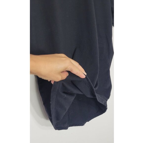 Coofandy Black Short Sleeve Crew Neck Loose Fit Basic Causal T-Shirt Size Large - Picture 5 of 11